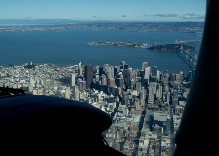 Not a sight I usually see from my window.