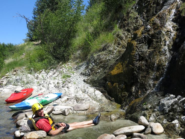 One of many hot springs