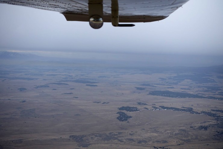 Limited visibility for night flying