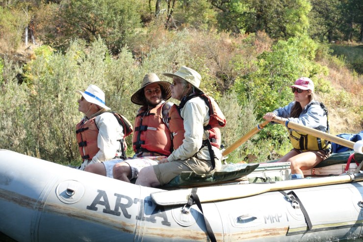 Belyn, my son Ney and other Rogue guests